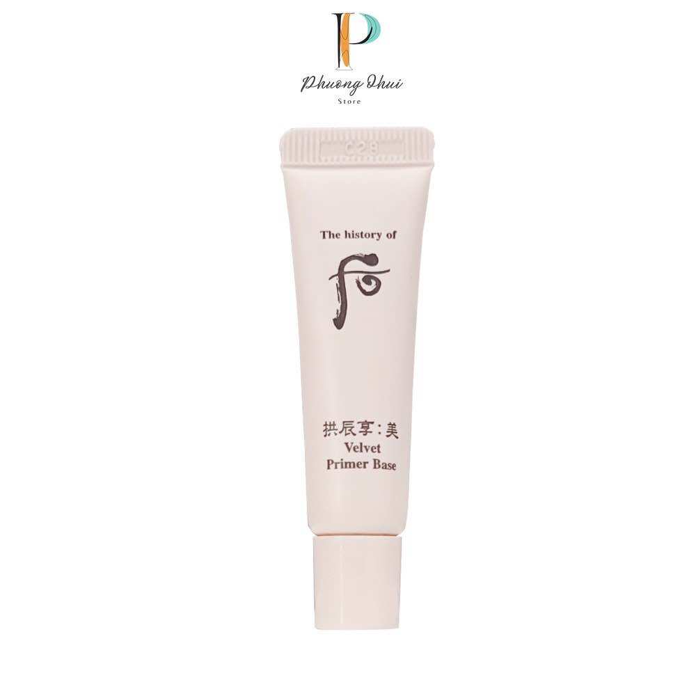 Kem Lót Kiềm Dầu Trang Điểm Whoo Velvet Primer Base 6ml