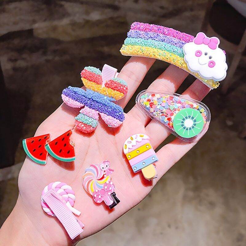 Set 6 kẹp tóc đáng yêu cho bé