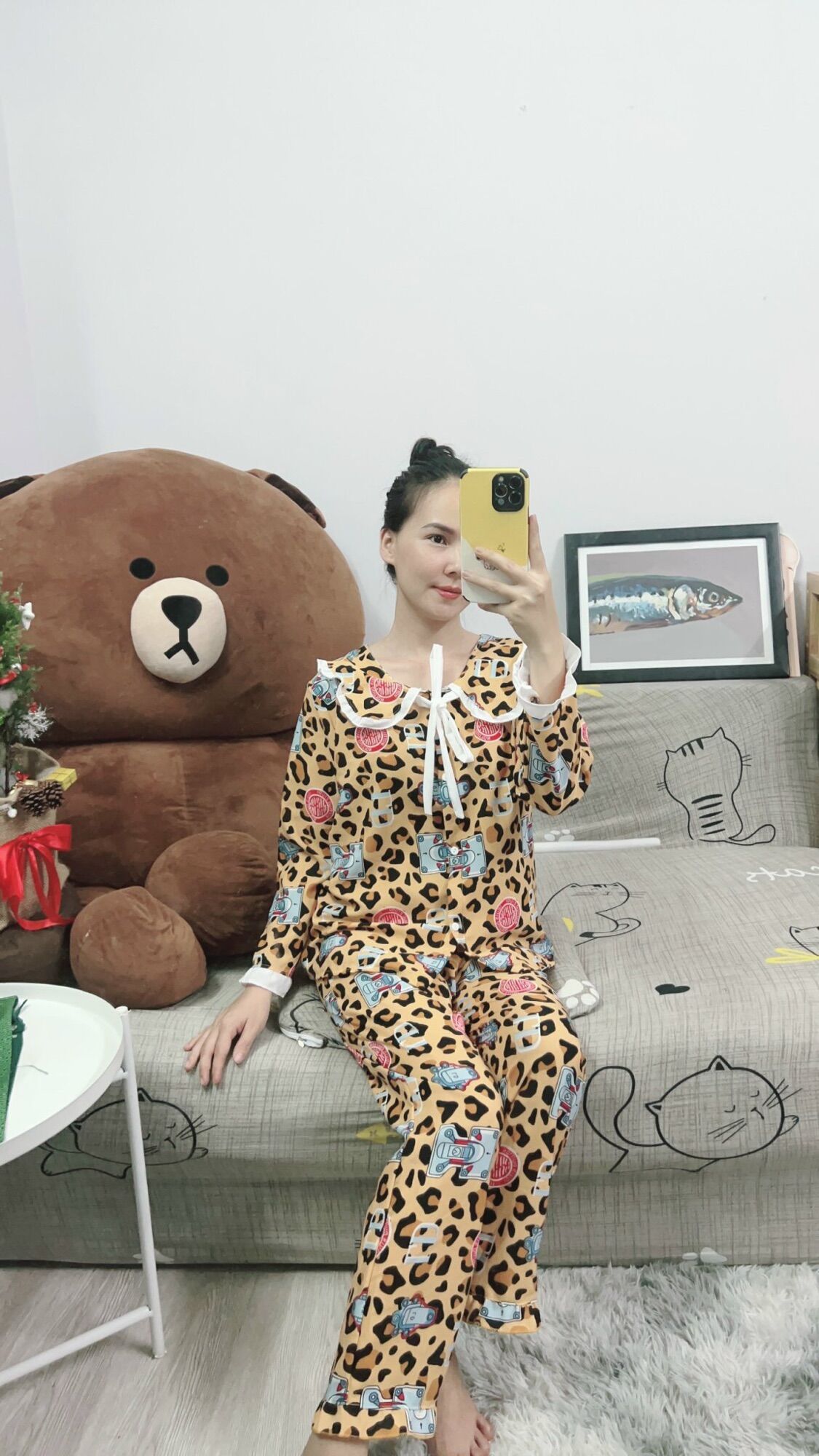 Đồ bộ lụa Hàn tiểu thư