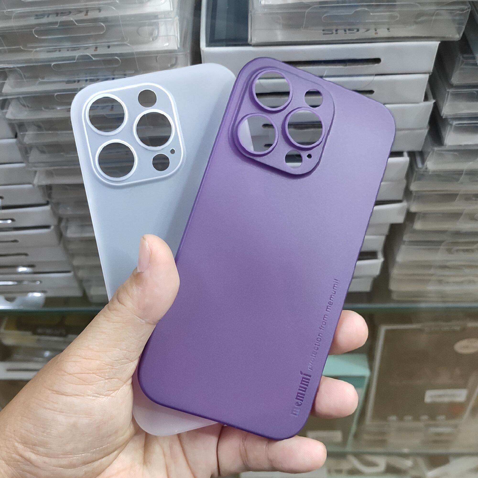 Ốp Lưng iPhone 14 Pro Siêu Mỏng Nhám Mờ Memumi