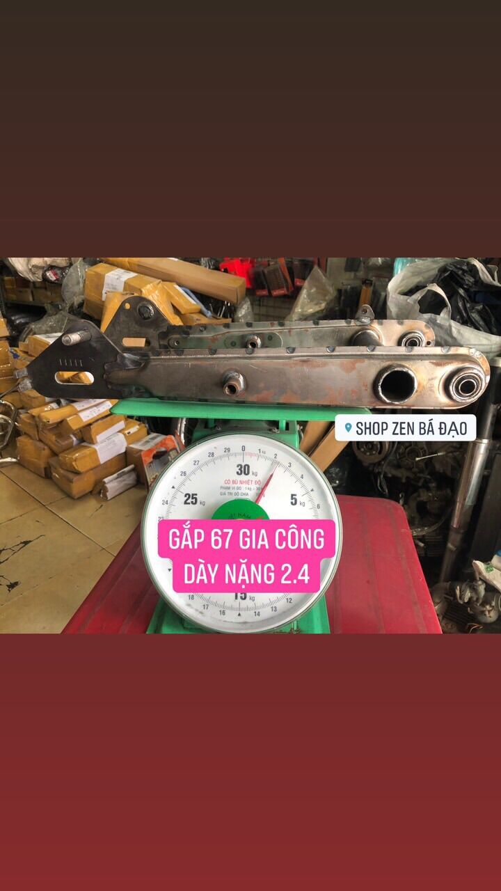 Gắp 67 gia công chưa sơn