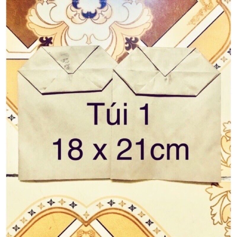 Set 50 túi 1 (kt 17x21cm) xi măng đựng hàng