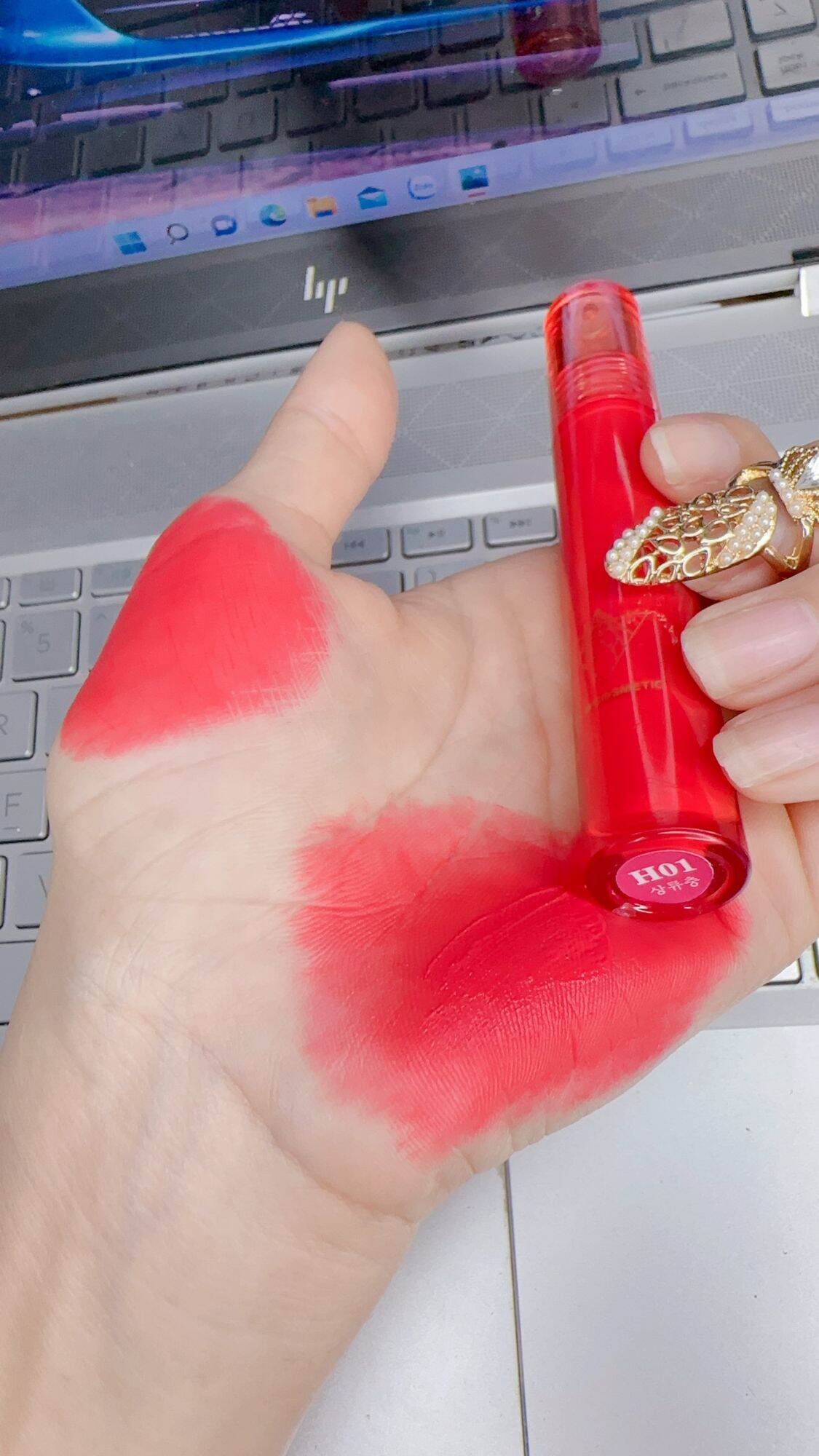 Đỏ rose _Son kem dolly super matte hot trend 2021