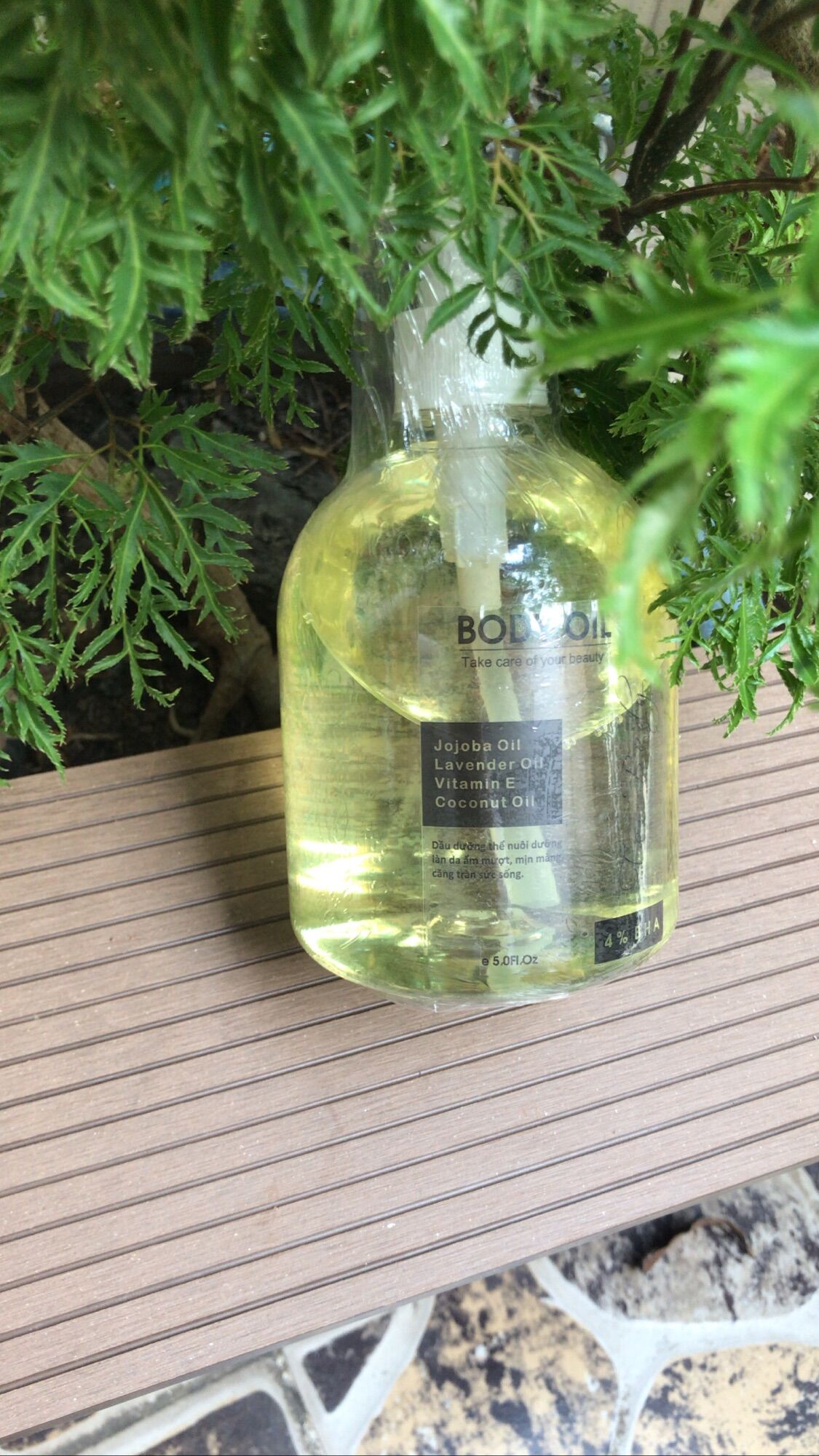 400ml- body oil 4%bha dưỡng ẩm da