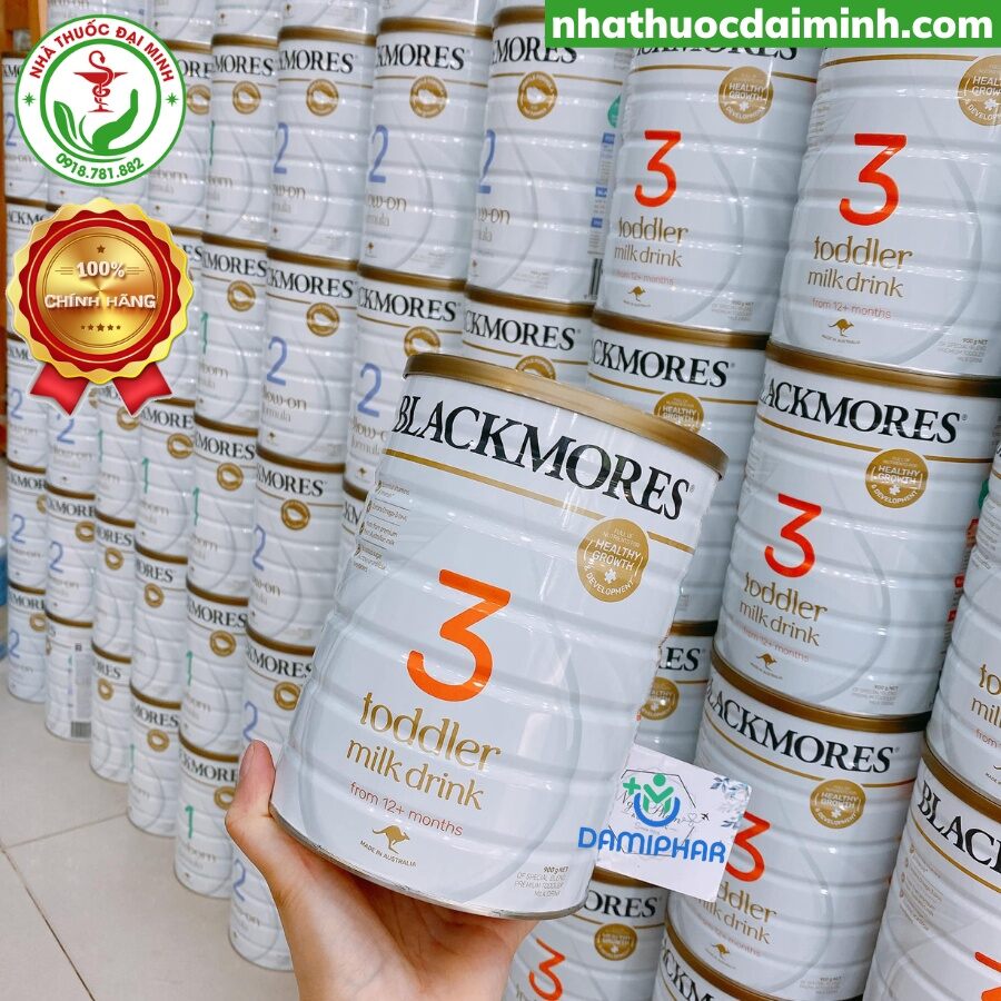 Sữa Bột Blackmores Số 3 Toddler 900g