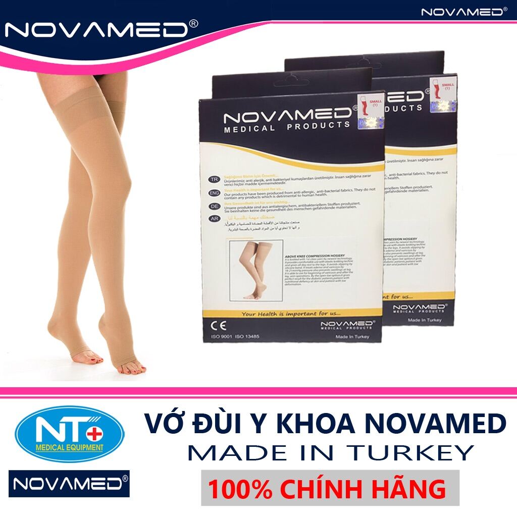 ❤️ VỚ ĐÙI Y KHOA NOVAMED - TURKEY, Vớ đùi y khoa tất đùi y khoa y tế điều trị suy giãn tĩnh mạch đùi chân NOVAMED CỦA THỔ NHĨ KỲ Vớ y khoa hỗ trợ điều trị giãn tĩnh mạch dài từ chân đến đùi NOVAMED – Thổ Nhĩ Kì