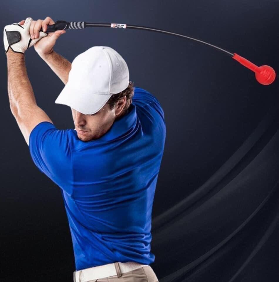 Gậy tập swing golf cao su dẻo tay nắm kỹ thuật