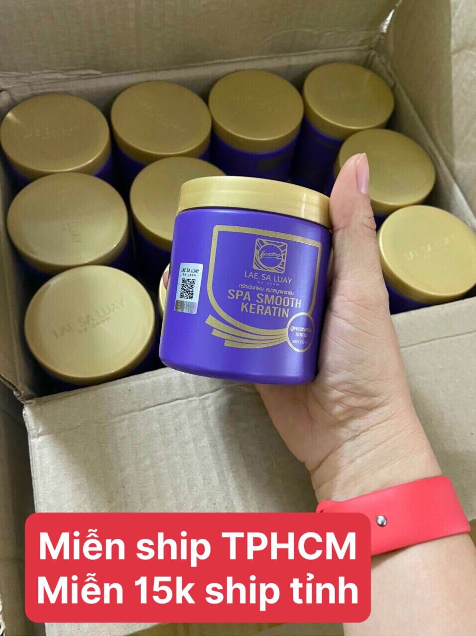 Ủ tóc lụa keratin lae sa luay thailand 250ml