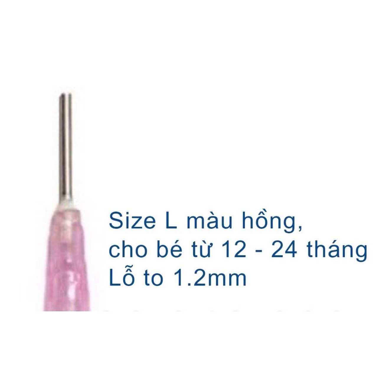 Dụng cụ đục/bấm/dập lỗ núm ti/ty giúp sữa chảy thuận lợi hơn núm silicon