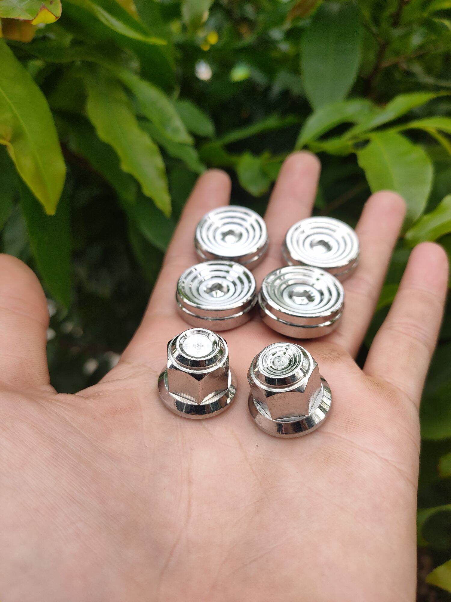 Bộ 4 khâu gác chân wave kèm 2 tán bít đầu 10li vành nhỏ