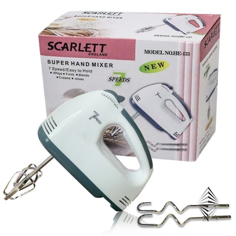 Máy đánh trứng cầm tay Scarlet 7 tốc độ