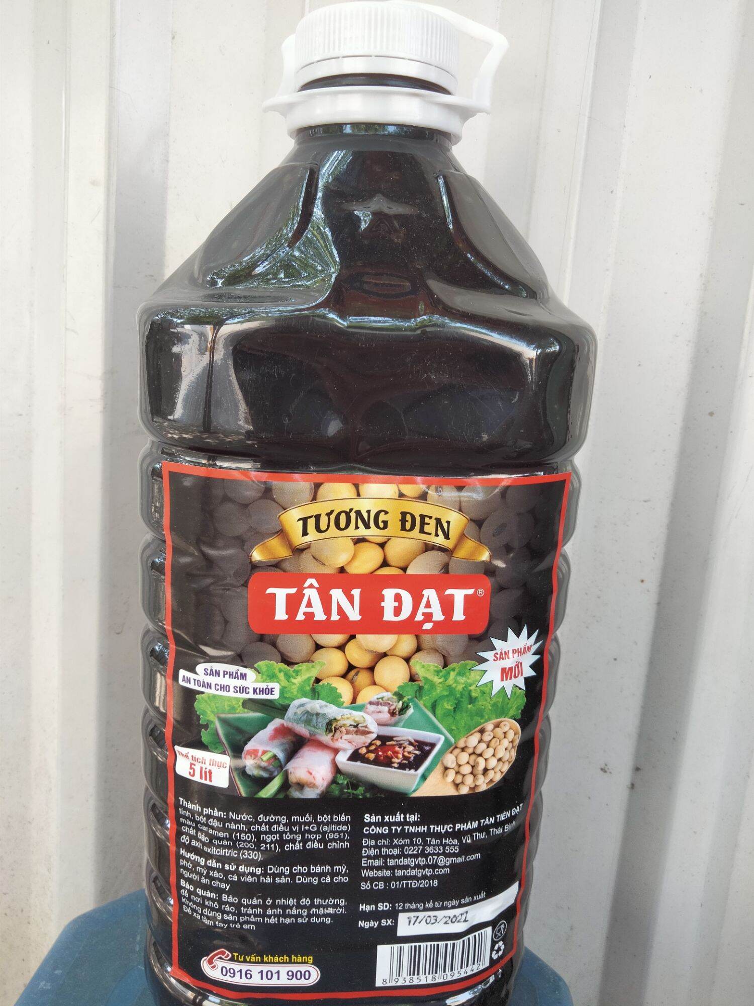Tương đen Tân Đạt can 5 lít