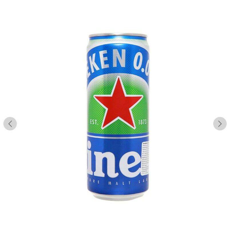 1 lon Bia Heineken không cồn 330ml. Date 03/2022