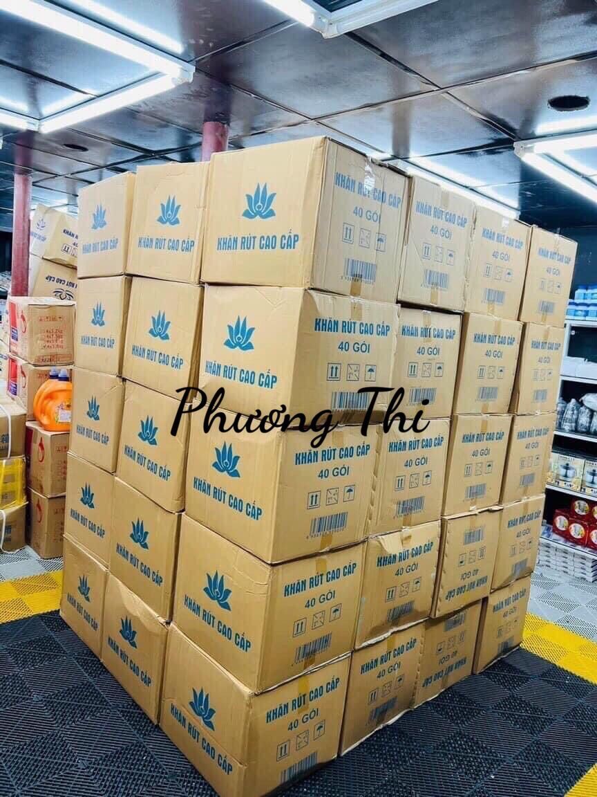 [ 10 BỊCH x 300 TỜ] KHĂN GIẤY LỤA CAO CẤP VIETNAM AIRLINES