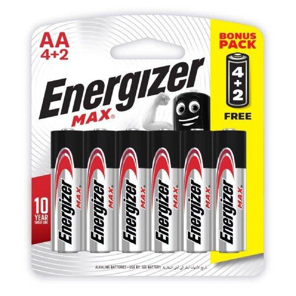 Pin Energizer Max AA vỉ 6 viên