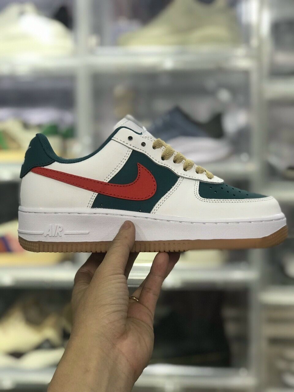 Giày Air Force Guci nam nữ Fullbox - meoraudinh