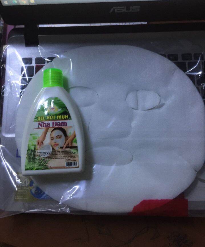 Combo Gel lột Mụn 200ml và giấy lột 25 miếng