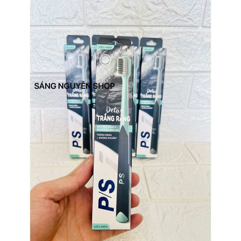 Bàn Chải P/S Detox Trắng Sáng Siêu Mềm
