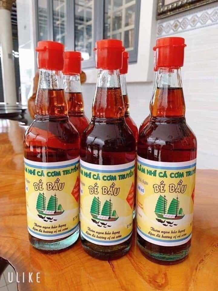 NƯỚC MẮM BÉ BẦU - loại thượng hạng