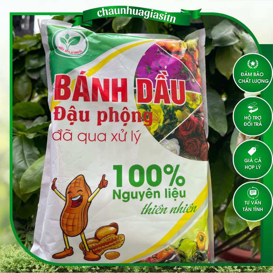 Bánh dầu đậu phộng đã qua xử lý loạt bột 1kg cung cấp dinh dưỡng phát triển cây / chaunhuagiasitn