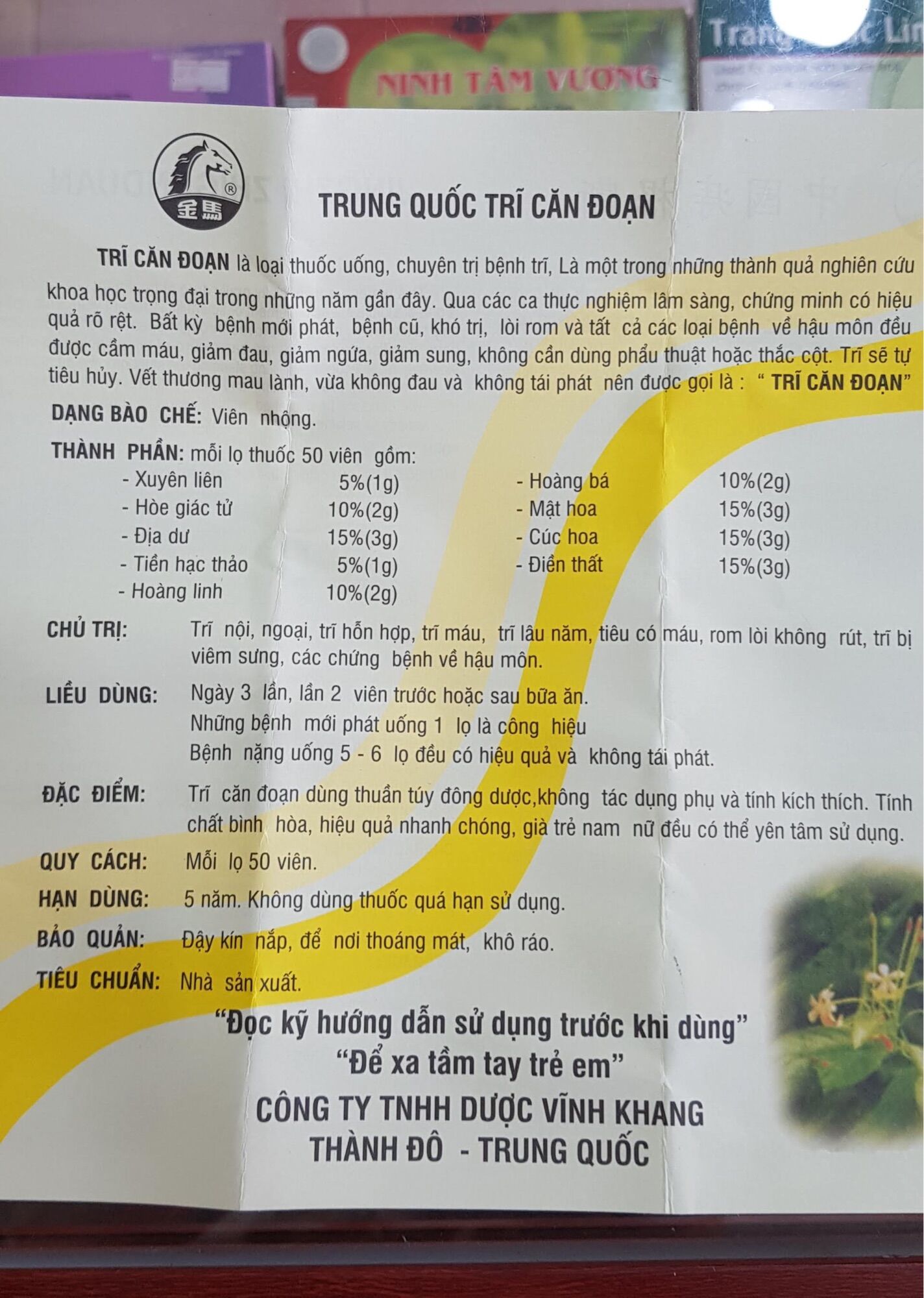 TRĨ CĂN ĐOẠN
