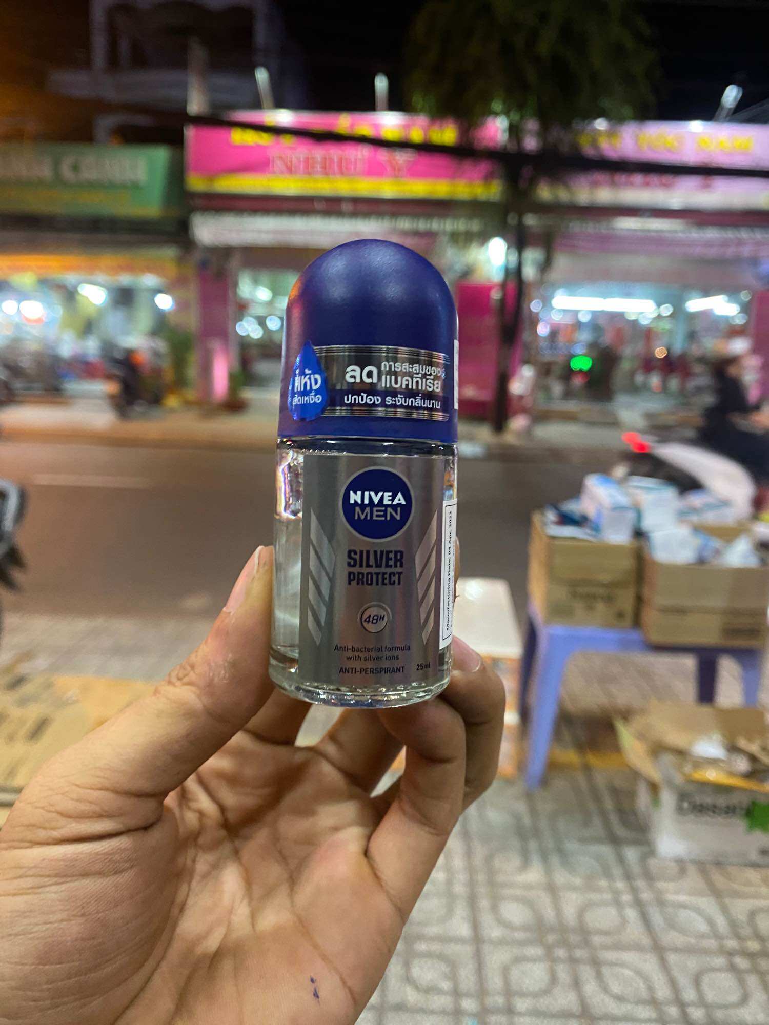 Lăn ngăn mùi nivea men silver protect phân tử bạc ngăn khuẩn gây mùi vượt trội - 83778