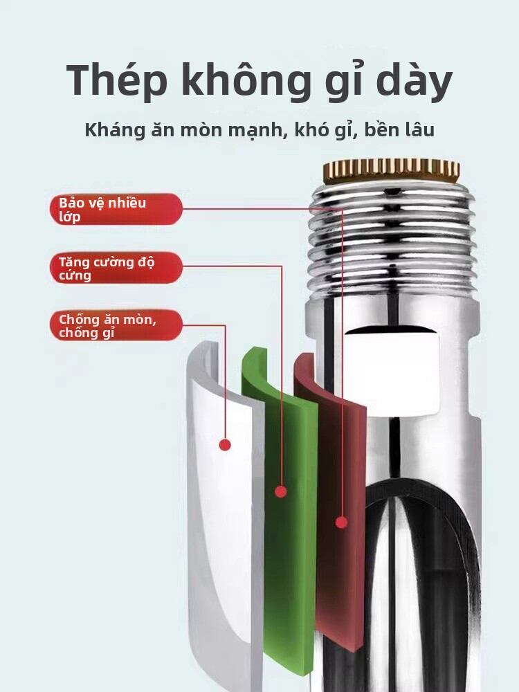 Bình Nước Tự Động Cho Heo Inox Que Dài