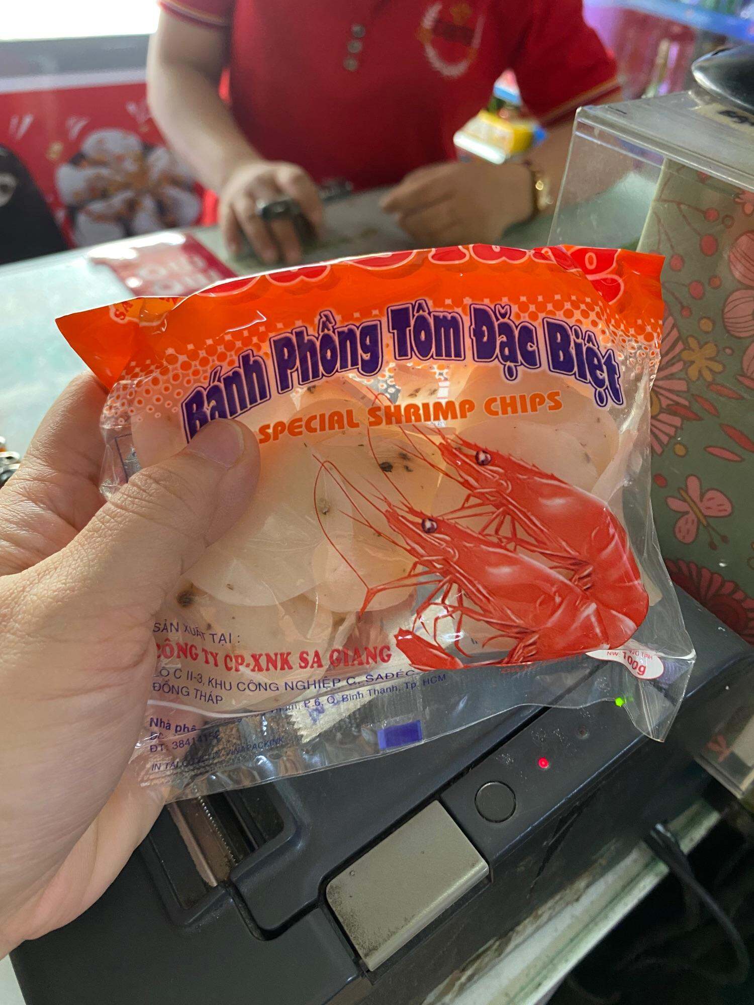 Bánh phồng tôm Sa Giang (chưa chiên)