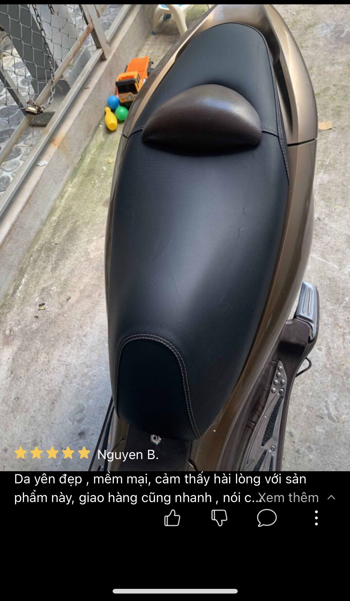 Da Yên Xe PCX (Da Thái Siêu Xịn Mịn)