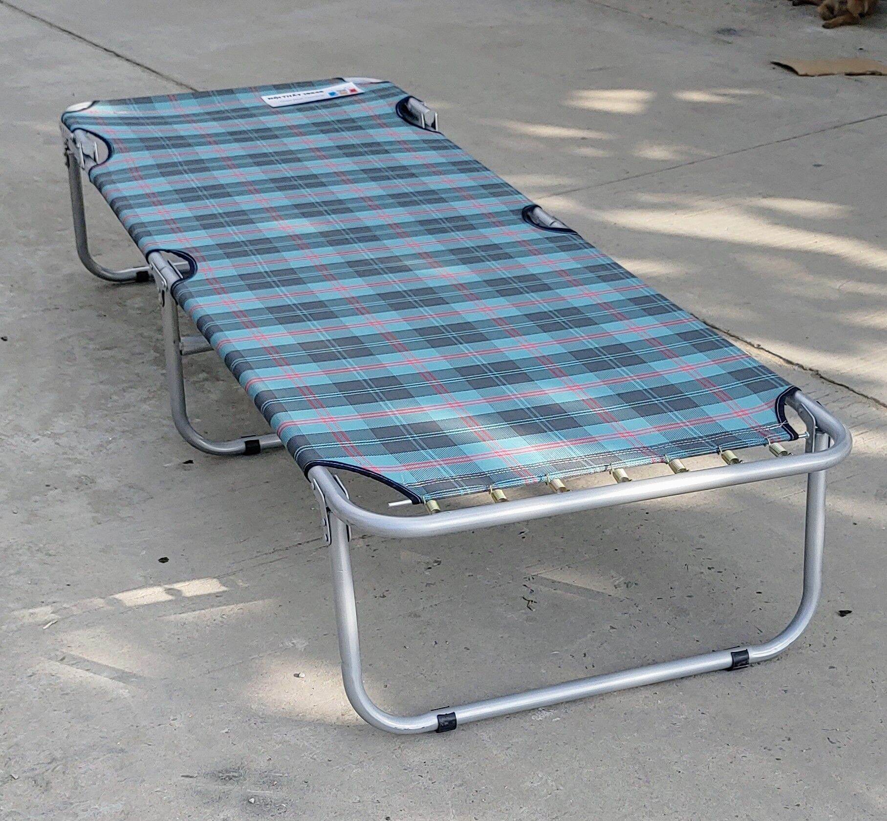 Giường Bố Xếp Lưới Textilen Xếp 70x180cm