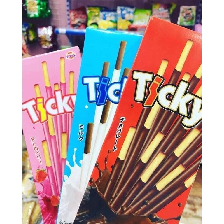Bánh que ticky Thái Lan đủ vị
