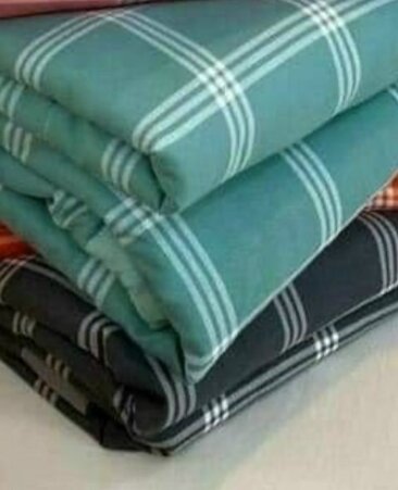 Chăn hè kẻ Muji mềm, mỏng, mát cotton
