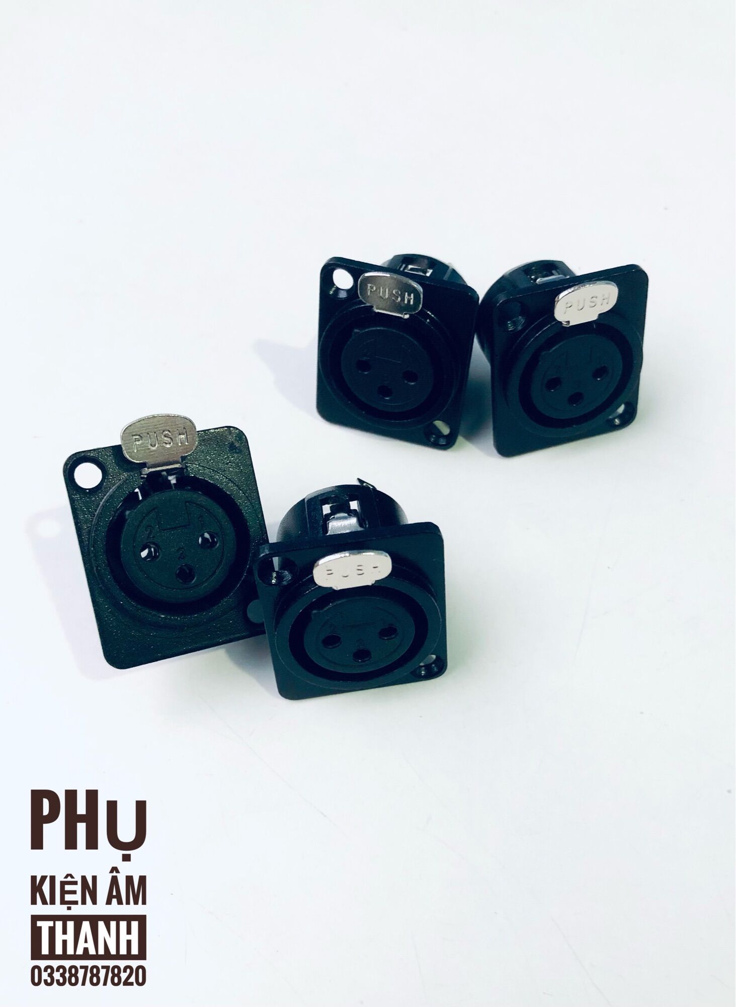 Jack canon XLR âm ( đực - cái )