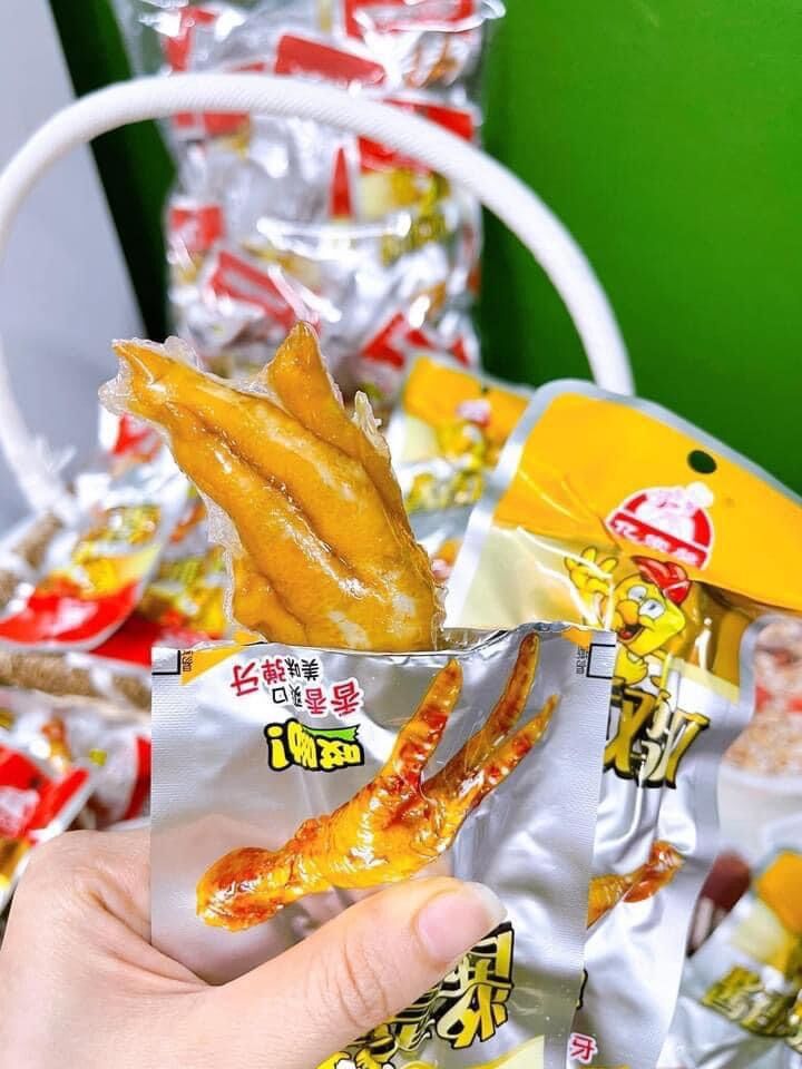 BỊCH 30 CHIẾC CHÂN GÀ CAY TỨ XUYÊN