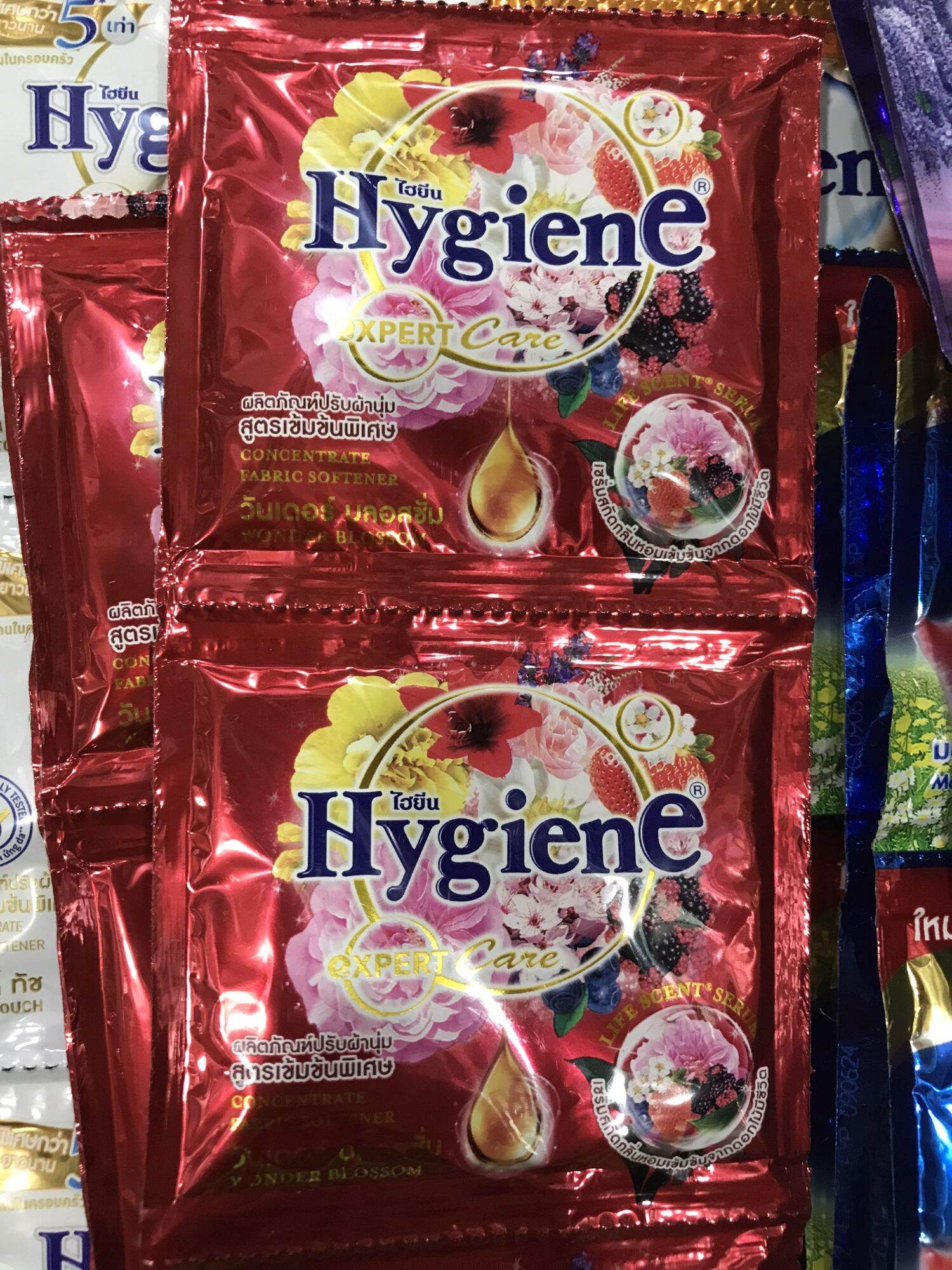 Dây 12 gói nước xả Hygiene Thái Lan
