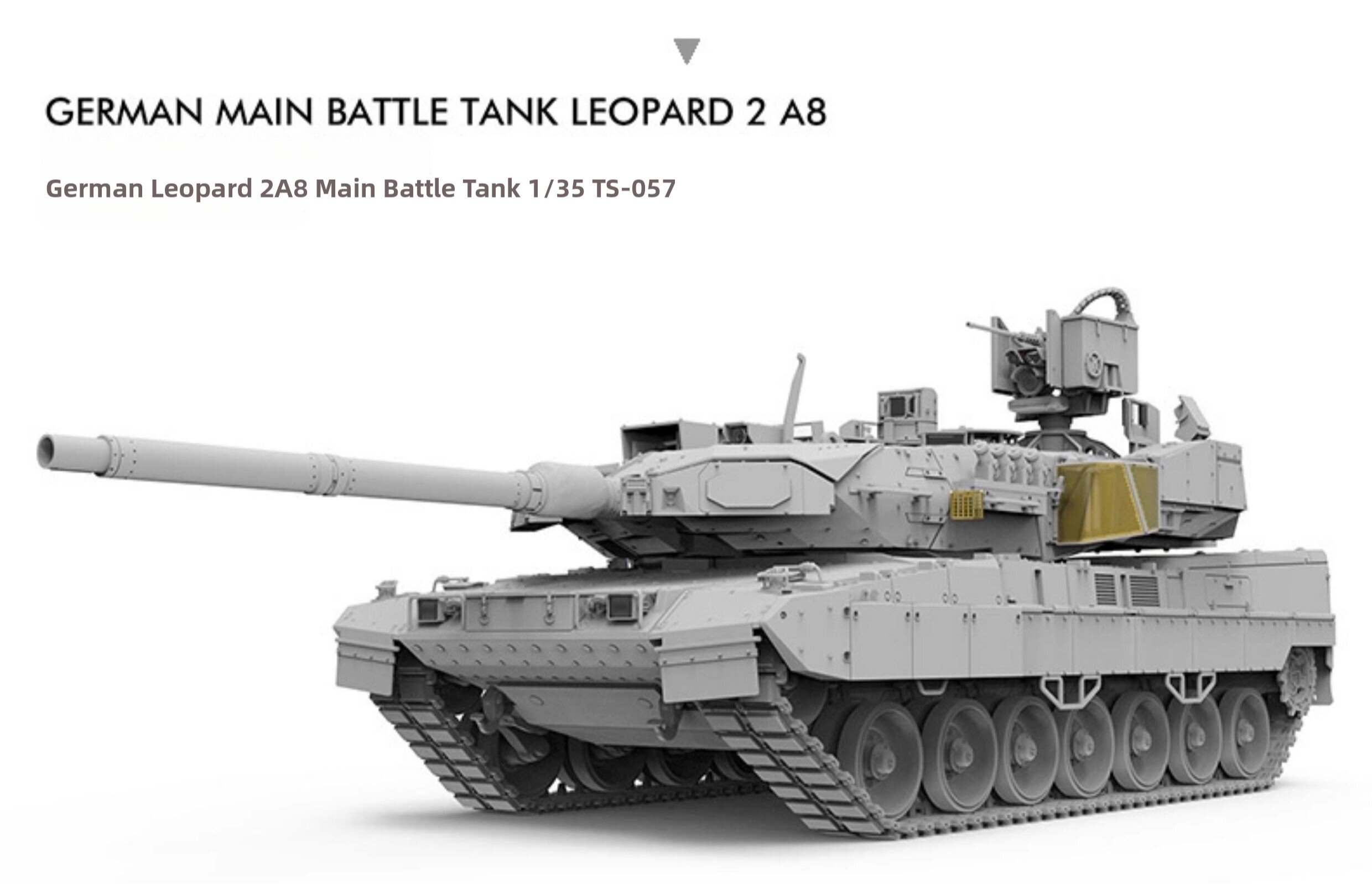 MENG | German Leopard 2A8 Main Battle Tank Assembly Model 1/35