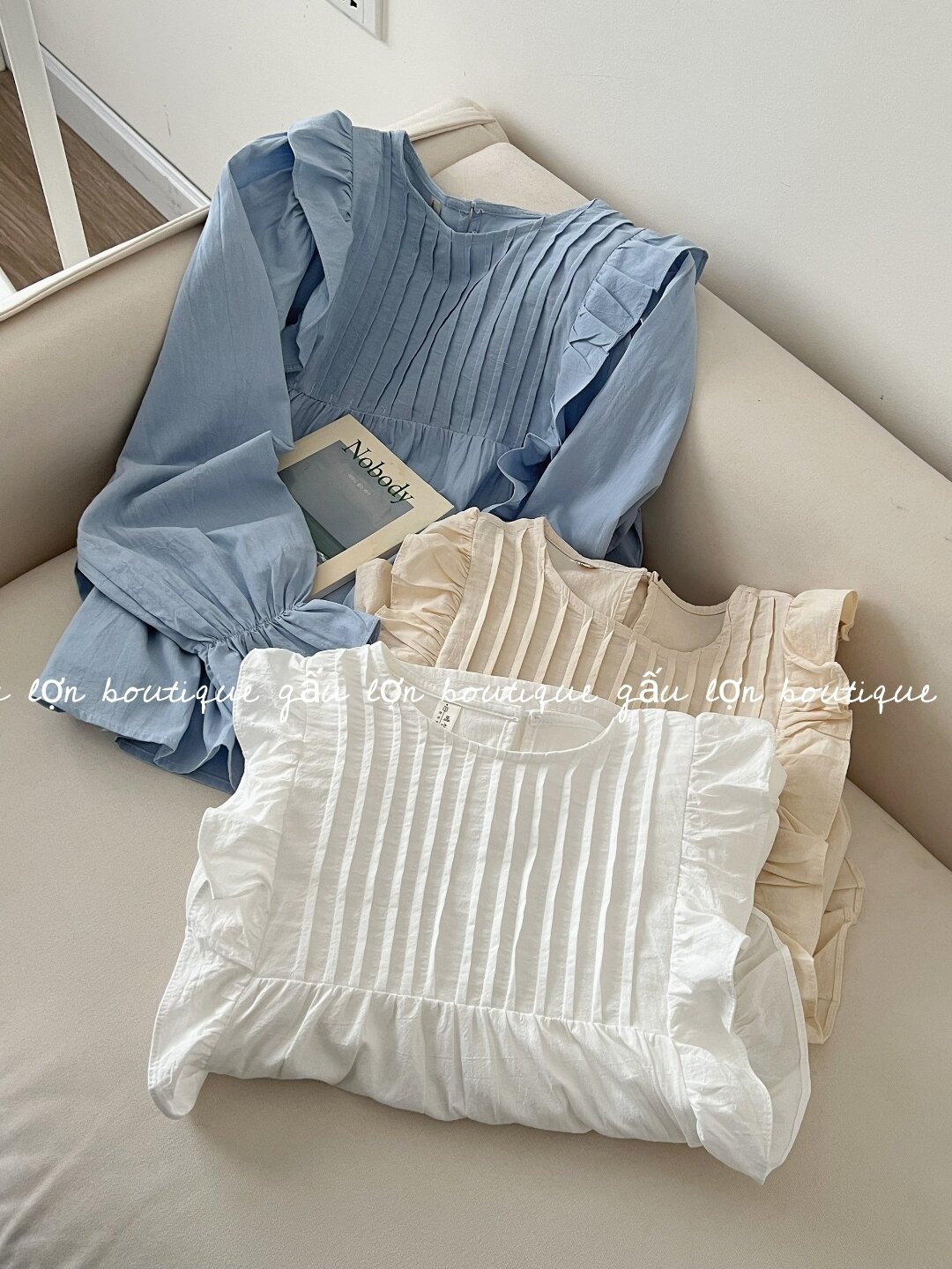 áo babydoll bèo cánh tiên tiểu thư