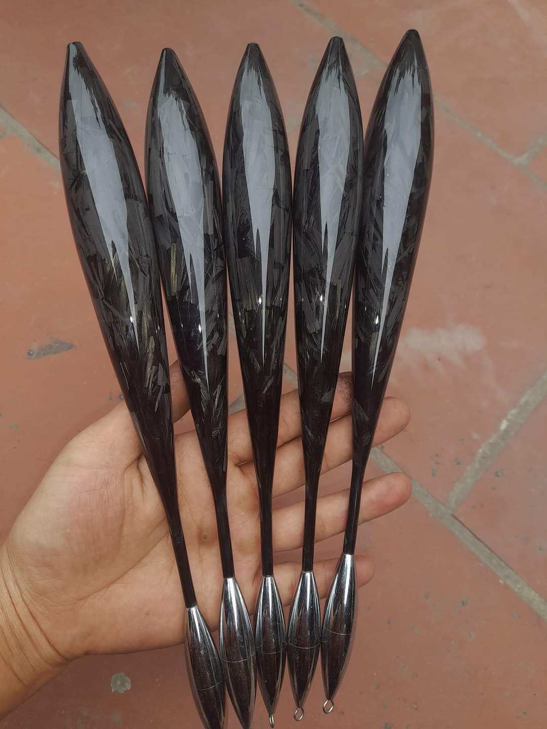 Phao câu lục cacbon, câu lục xa bờ