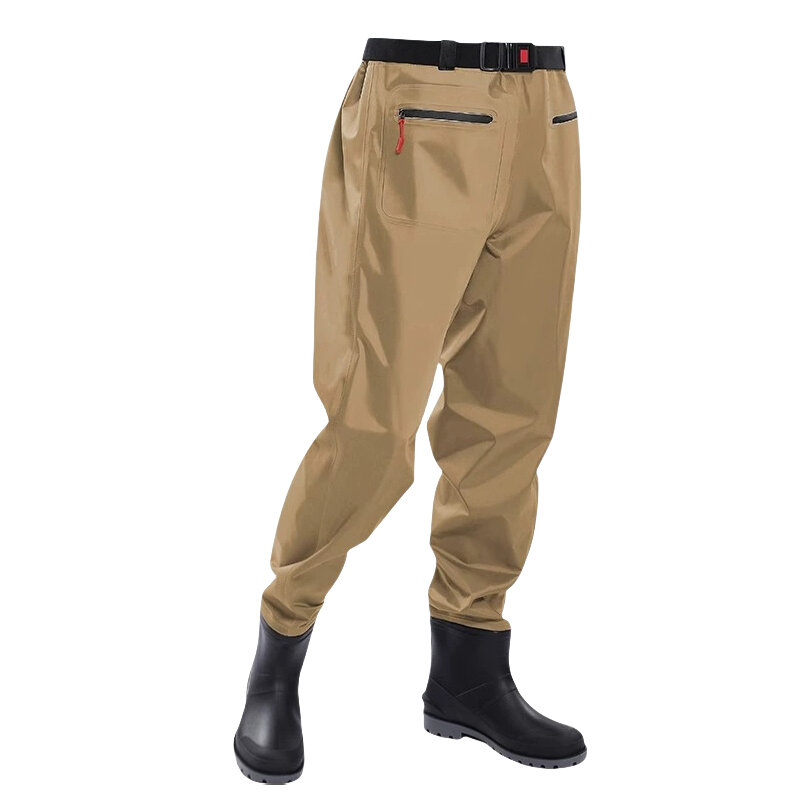 Waterproof Lightweight Waders with Boots Half Body Giá  329,000 Đồng*Miễn phí vận chuyển