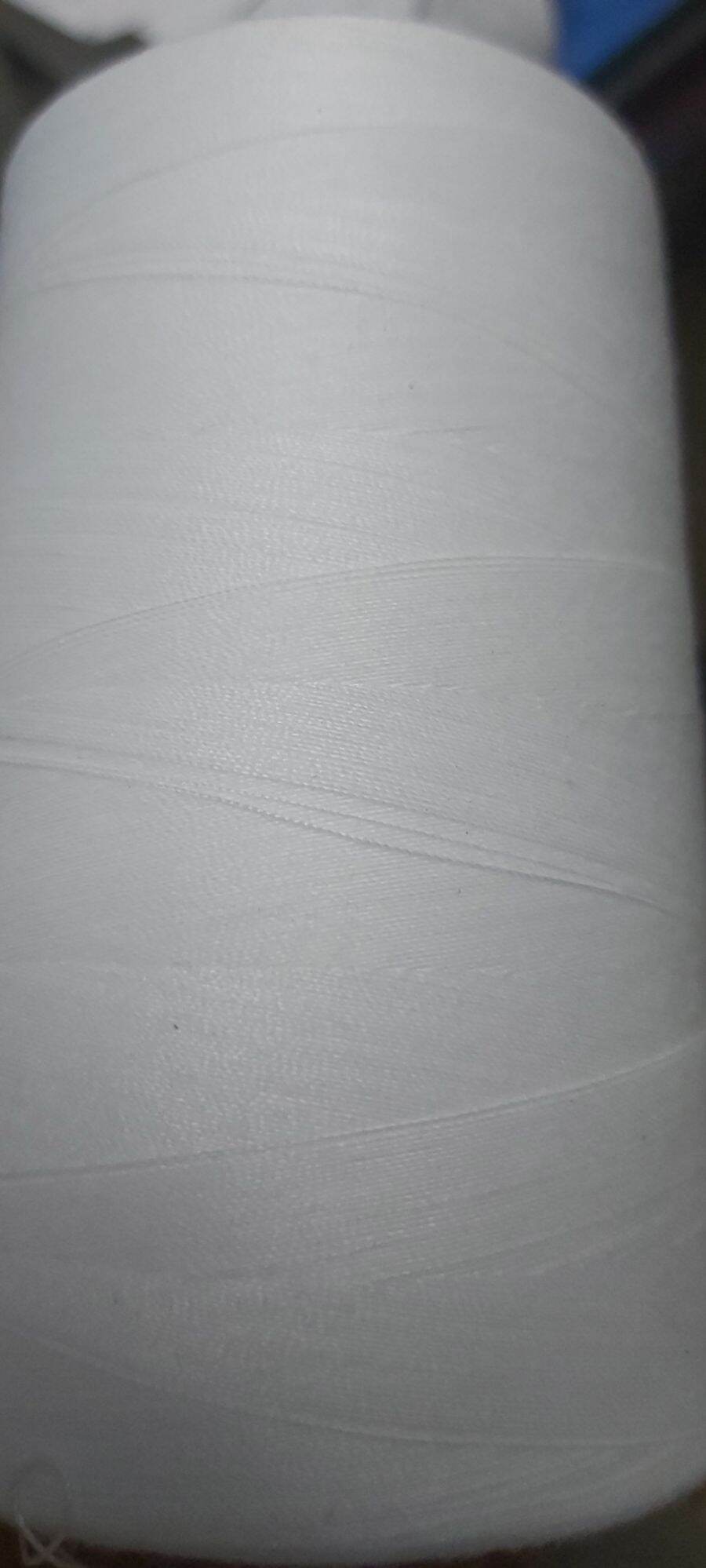10 cuộn chỉ may công nghiệp, chỉ trắng