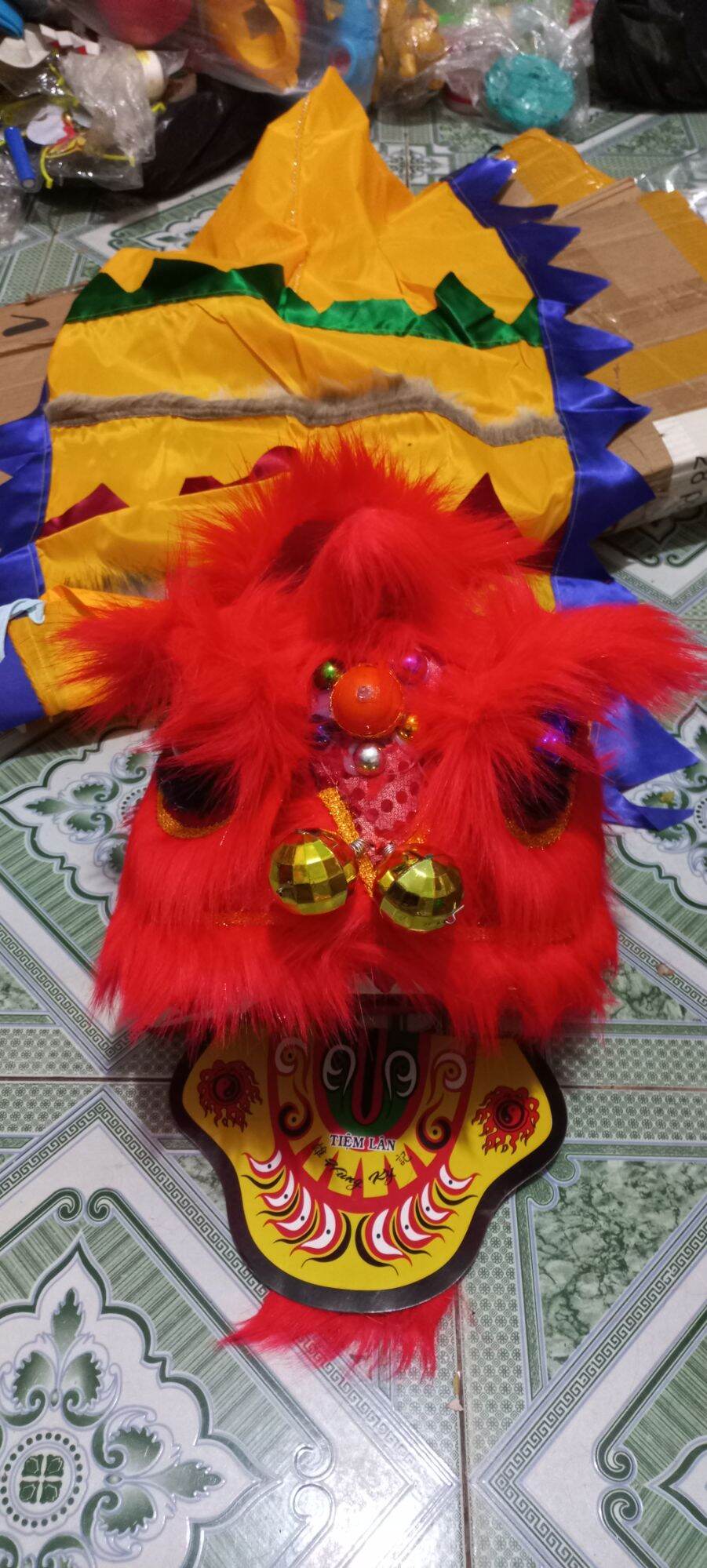 Đầu lân bé 3-7 tuổi