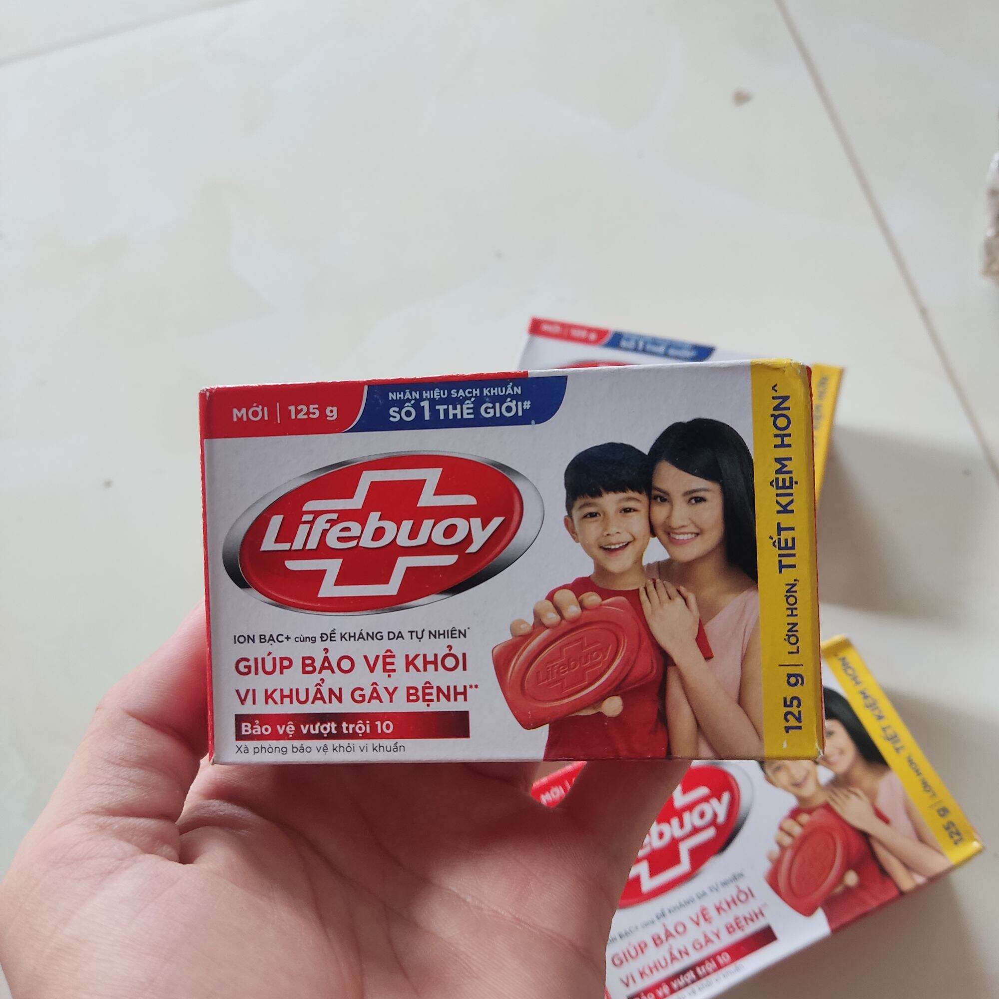 ComBo 3 Xà Bông Cục Lifebuoy Diệt khuẩn
