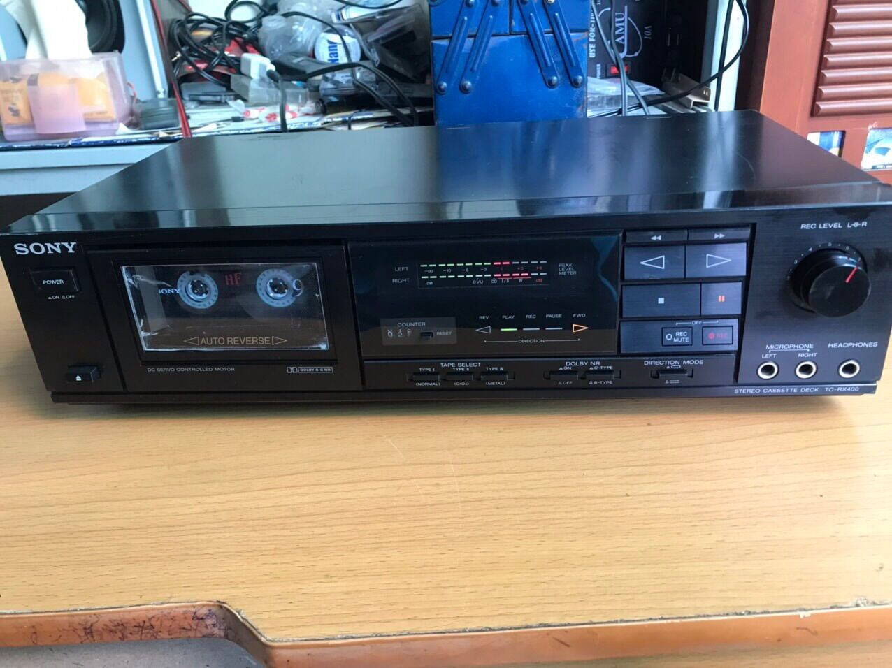 Đầu cassette DECK SONY CT-RX400 công xuất 27w