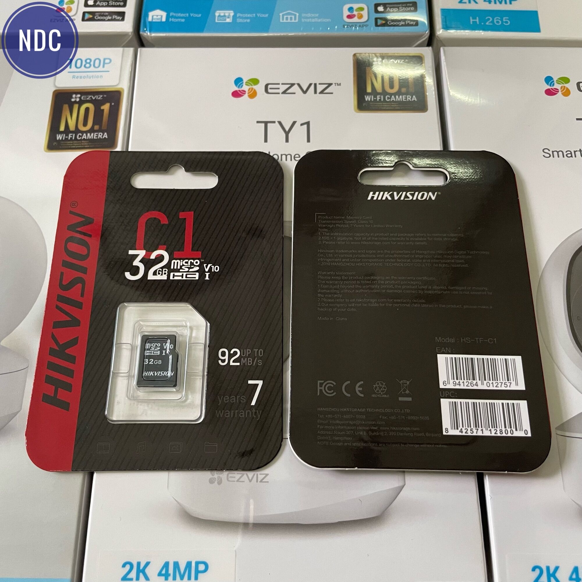 [CHÍNH HÃNG]Thẻ Nhớ Micro SD HIKSEMI 64GB Class 10 Dùng cho Camera IP