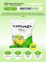 HEAD | Bóng Tennis Chậm và Bền cho Trẻ Em và Người Mới Bắt Đầu Màu Đỏ Cam Xanh