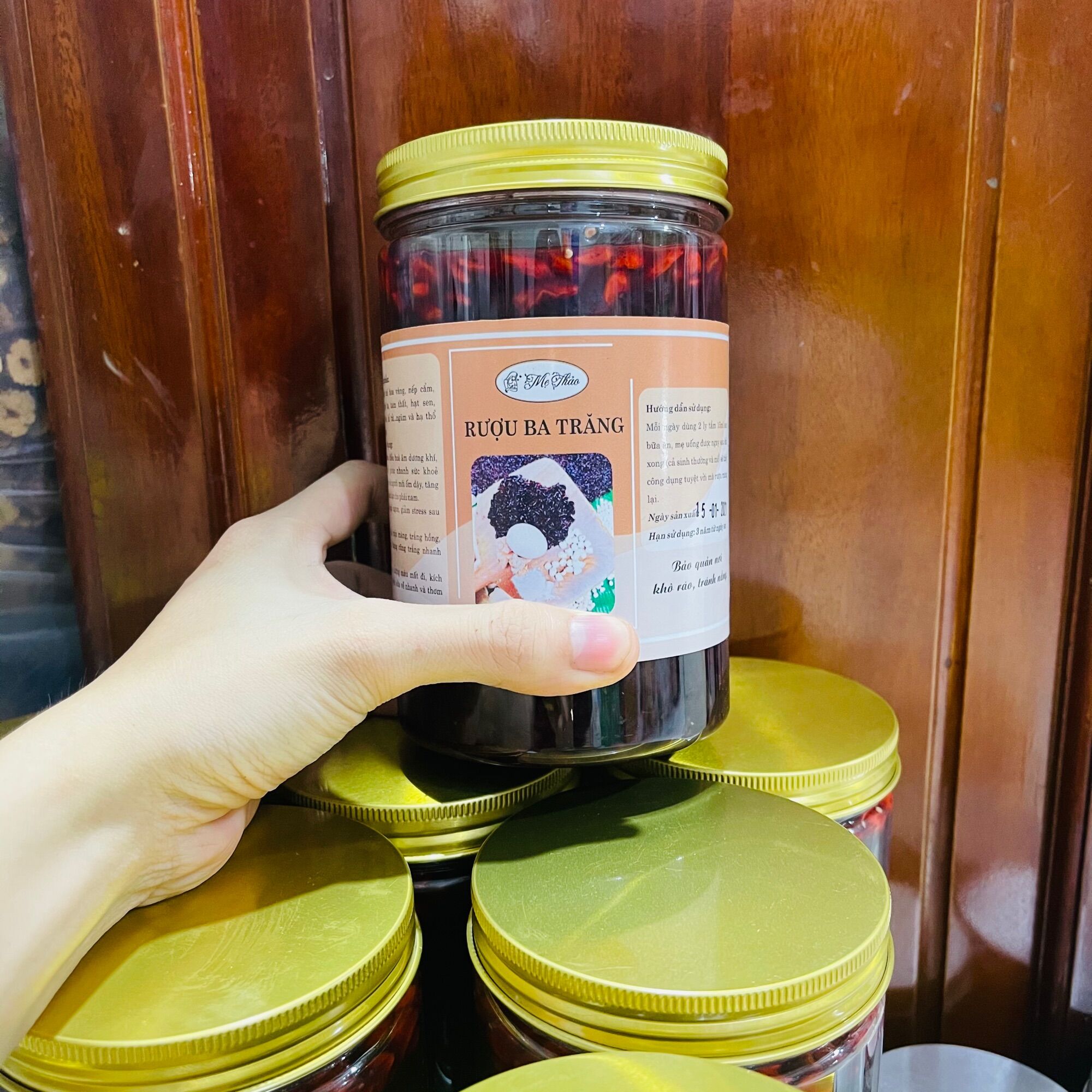 [HCM]CỐT BA TRĂNG TRỨNG GÀ HẠ THỔ (HANDMADE)