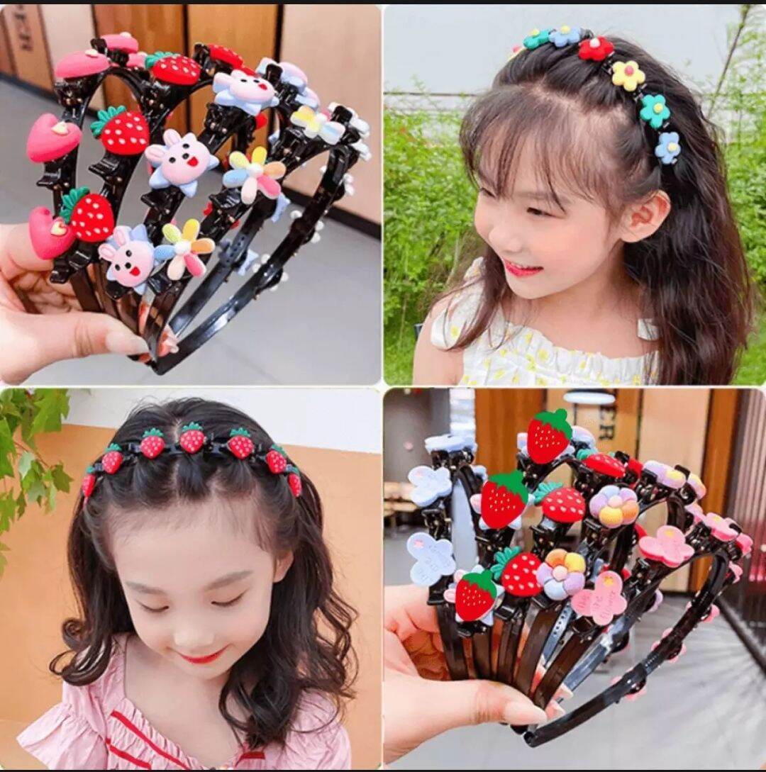 cài tóc - bờm tóc hoa nhí cho bé
