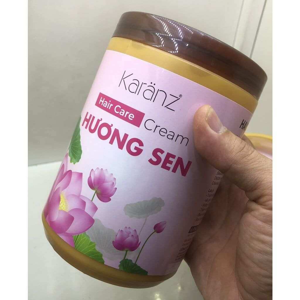 Hấp xả tóc hương sen karanz 1000ml