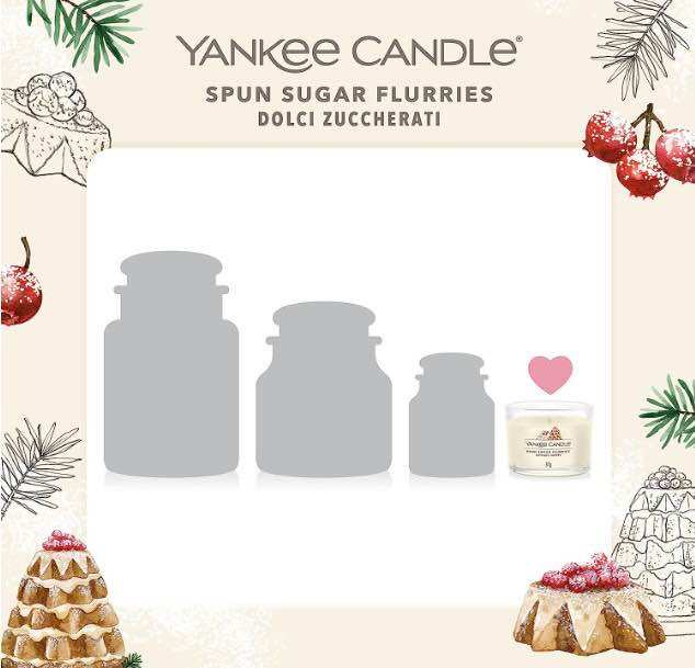 ( Hàng Mỹ ) Nến Thơm Yankee Candle Spun Sugar Flurries Mini 37g