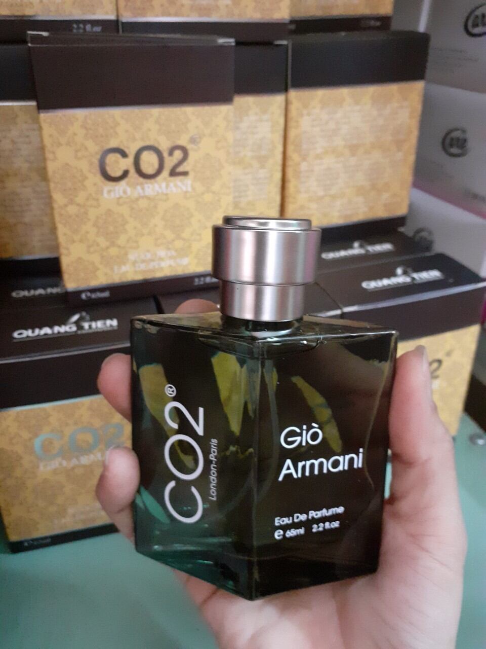 Nước hoa co2  giò armani 100ml